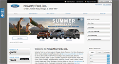 Desktop Screenshot of mccarthyfordinc.net